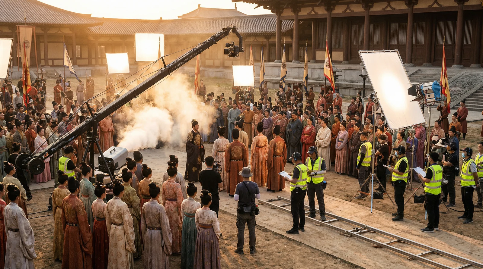 抖阴古装大片拍摄现场幕后花絮